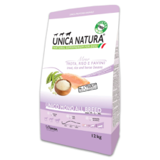 Gheda Unica Natura Unico Mono - Trout, pisztránggal 12kg kutyaeledel