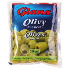  Giana Zöld olívabogyó magozott 200ml (zacskós) /36/ konzerv