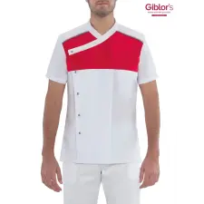 Giblor's Michele- férfi rövid ujjú szakácskabát munkaruha