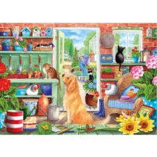 Gibsons kert polcok puzzle 1000 darabos puzzle, kirakós