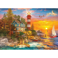 GIBSONS Kirakóház Világítótorony szigeten 500 darab puzzle, kirakós