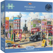 Gibsons Puzzle 1000 Piccadilly Circus/London G3 puzzle, kirakós