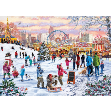 Gibsons téli csoda a Hyde Parkban puzzle 1000 darabos puzzle, kirakós
