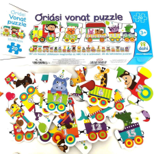 GIGA vonat puzzle – betűk és számok felfedezésére (BBJ) puzzle, kirakós