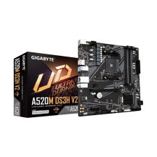 Gigabyte Alaplap AM4 AMD A520, mATX (A520M DS3H V2) alaplap