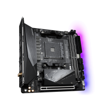 Gigabyte Alaplap AM4 AMD B550, mini-ITX (B550I AORUS PRO AX) alaplap