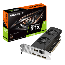 Gigabyte GeForce RTX 3050 6GB GDDR6 OC Low Profile 6G (GV-N3050OC-6GL) videókártya