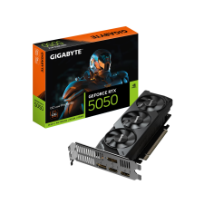 Gigabyte GeForce RTX 5050 Low Profile 8GB GDDR6 DLSS4 (GV-N5050OC-8GL) videókártya