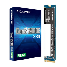 Gigabyte Gen3 2500E SSD 500GB M.2 PCI Express 3.0 NVMe (G325E500G) merevlemez, ssd
