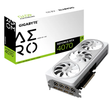 Gigabyte RTX4070 - AERO OC 12G - GV-N4070AERO OC-12GD videókártya