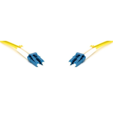 Gigalight Duplex optikai patch kábel 4 x LC/UPC csatlakozóval, 3mm duplex core 9/125 LSZH, 1 m kábel és adapter