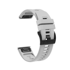 Gigapack 26mm szilikon, QuickFit csatlakozású Garmin pótszíj szürke (GP-149236) okosóra kellék