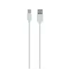 Gigapack Adatkábel és töltő (USB - microUSB speciális, 8 mm hosszított fej, 100cm) FEHÉR