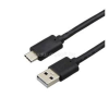 Gigapack Adatkábel (USB - Type-C, gyorstöltő, 100cm) FEKETE (GP-60577)