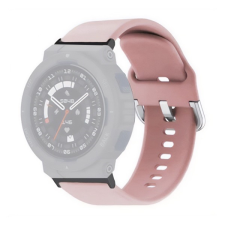 Gigapack Amazfit Active Edge pótszíj (egyedi méret, szilikon) rózsaszín okosóra kellék