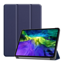 Gigapack Apple IPAD Pro 11 (2021) tok álló (aktív Flip, oldalra nyíló, TRIFOLD asztali tartó funkció) sötétkék tablet tok