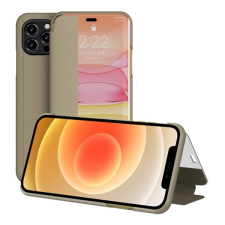 Gigapack Apple iPhone 12 Pro Max tok álló (Flip, oldalra nyíló, hívószámkijelzés) barna tok és táska