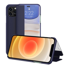 Gigapack Apple iPhone 12 Pro Max tok álló (Flip, oldalra nyíló, hívószámkijelzés) sötétkék tok és táska