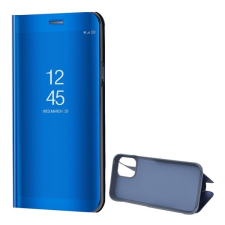 Gigapack Apple iPhone 12 tok álló (aktív Flip, oldalra nyíló, tükrös felület) kék tok és táska