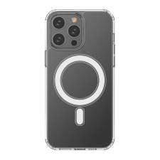 Gigapack Apple iPhone 14 Pro Max szilikon telefonvédő (ütésállóság, légpárnás sarok, magsafe) átlátszó tok és táska