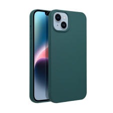 Gigapack Apple iPhone 15 Pro Max szilikon telefonvédő (matt) sötétzöld tok és táska