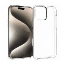 Gigapack Apple iPhone 16 Pro Max szilikon telefonvédő (ultravékony) átlátszó mobiltelefon kellék