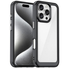 Gigapack Apple iPhone 16 Pro tok átlátszó-fekete (GP-160124) (GP-160124) tok és táska