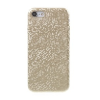 Gigapack Apple iPhone SE (2020) műanyag telefonvédő (csillogó, mozaik minta, arany)