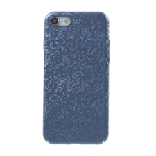 Gigapack Apple iPhone SE (2020) műanyag telefonvédő (csillogó, mozaik minta, kék) tok és táska