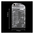 Gigapack Csepp / pára / porálló tok, simítózáras, AQUA (univerzális, strandra, tópartra, terepre) FEHÉR [Sony Xperia 10 IV (XQ-CC72)] (5996457577156)