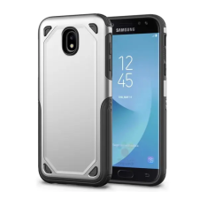 Gigapack Defender Samsung Galaxy J3 (2017) Műanyag Tok - Ezüst tok és táska
