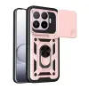 Gigapack Defender szilikon telefonvédő tartógyűrűvel mágneses Xiaomi 17T rozéarany GP-193191