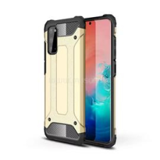 Gigapack Defender szilikon telefonvédő (ütésállóság, légpárnás sarok, fémhatás) ARANY (GP-93313) tok és táska