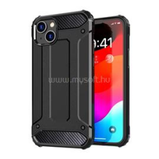 Gigapack Defender szilikon telefonvédő (ütésállóság, légpárnás sarok, fémhatás) FEKETE (GP-143039) tok és táska