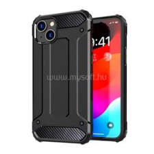 Gigapack Defender szilikon telefonvédő (ütésállóság, légpárnás sarok, fémhatás) FEKETE (GP-143042) tok és táska