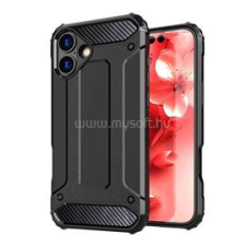 Gigapack Defender szilikon telefonvédő (ütésállóság, légpárnás sarok, fémhatás) FEKETE (GP-159877) tok és táska