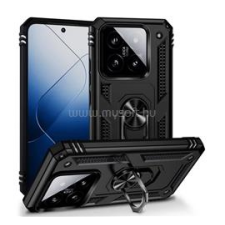 Gigapack Defender szilikon telefonvédő (ütésállóság, tartógyűrű) FEKETE (GP-155368) tok és táska