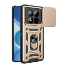 Gigapack Defender szilikon telefonvédő (ütésállóság, tartógyűrű, kameravédő) ARANY (GP-180403) tok és táska