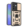 Gigapack Defender szilikon telefonvédő (ütésállóság, tartógyűrű, kameravédő) ARANY (GP-182767)