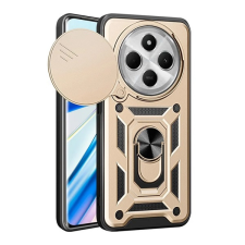 Gigapack Defender szilikon telefonvédő (ütésállóság, tartógyűrű, kameravédő) ARANY Xiaomi Redmi 14C 4G tok és táska