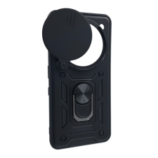 Gigapack Defender szilikon telefonvédő (ütésállóság, tartógyűrű, kameravédő) FEKETE Nothing Phone (3a) tok és táska