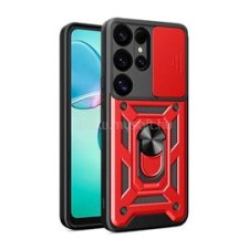 Gigapack Defender szilikon telefonvédő (ütésállóság, tartógyűrű, kameravédő) PIROS (GP-164881) tok és táska