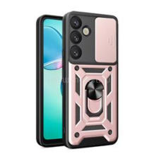 Gigapack Defender szilikon telefonvédő (ütésállóság, tartógyűrű, kameravédő) ROZÉARANY (GP-164889) tok és táska