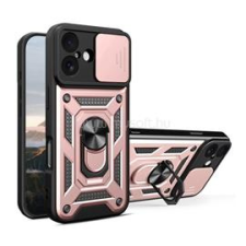 Gigapack Defender szilikon telefonvédő (ütésállóság, tartógyűrű, kameravédő) ROZÉARANY (GP-173277) tok és táska