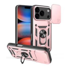 Gigapack Defender szilikon telefonvédő (ütésállóság, tartógyűrű, kameravédő) ROZÉARANY (GP-173278) tok és táska