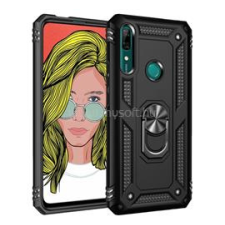 Gigapack Defender szilikon telefonvédő (ütésállóság, tartógyűrű, mágneses) FEKETE (GP-89882) tok és táska