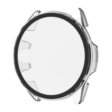 Gigapack Garmin Forerunner 165 Music műanyag keret (bumper, ütésállóság + kijelzővédő üveg) átlátszó okosóra kellék