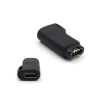 Gigapack Garmin vivosmart 5 töltő adapter (type-c aljzat – garmin) fekete