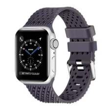 Gigapack GP-91333 38/40mm Apple okosóra pótszíj - Szürke csíkos mintás okosóra kellék