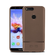 Gigapack Honor 7x szilikon telefonvédő (közepesen ütésálló, szálcsiszolt) barna tok és táska